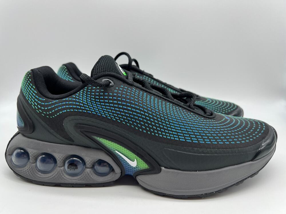 Nike Air Max Dn Black Rage Green DV3337 010 Sneakers Men's Size 9